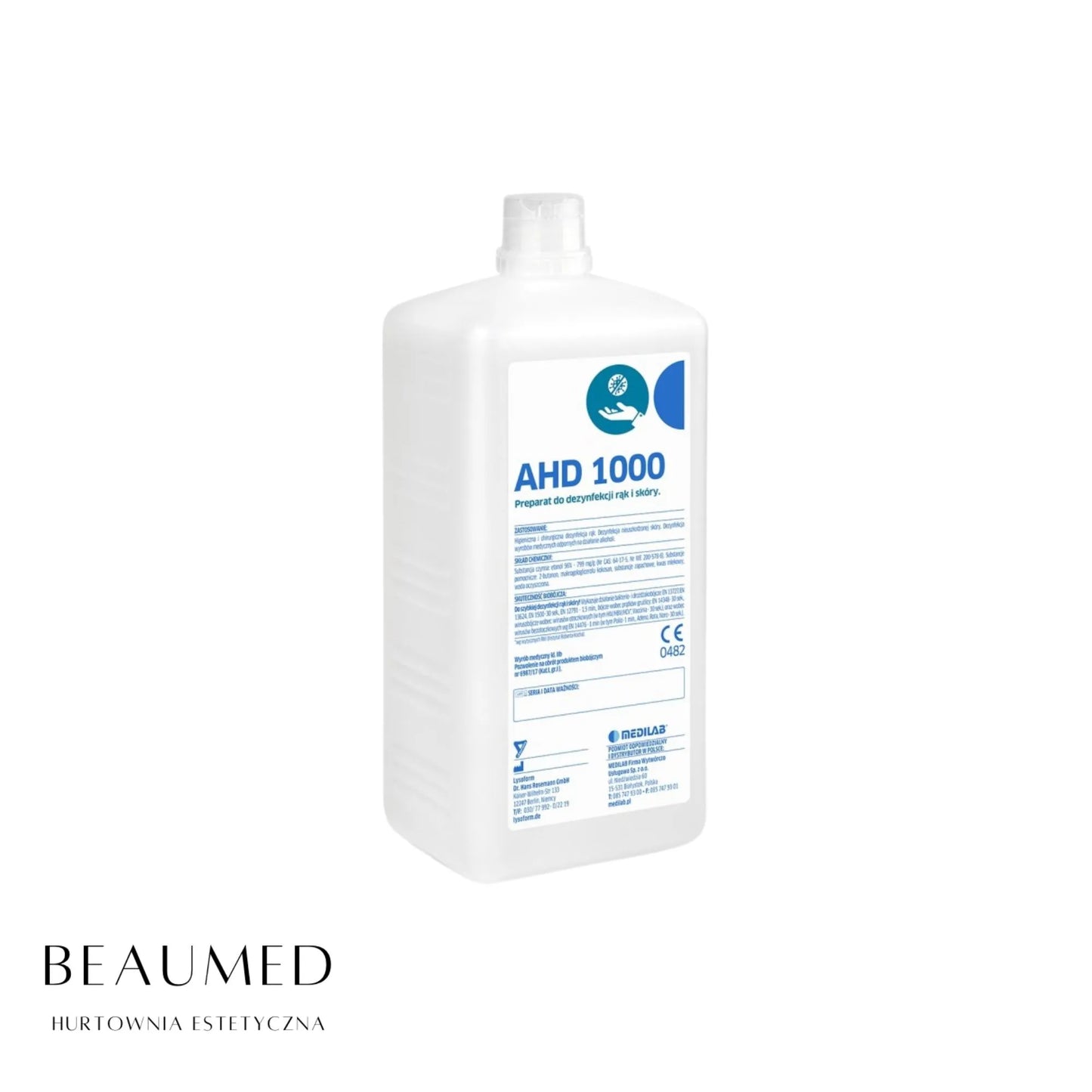 Dezynfekcja rąk i skóry AHD 1000/1000ML