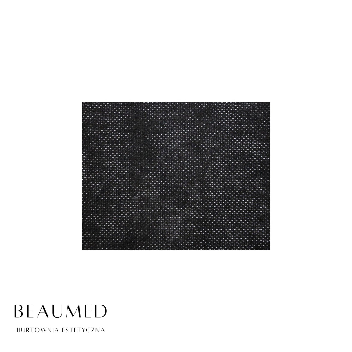 Ręcznik Fryzjerski z Włókniny Perforowany Czarny 70x50 (50 szt.) EKO HIGIENA