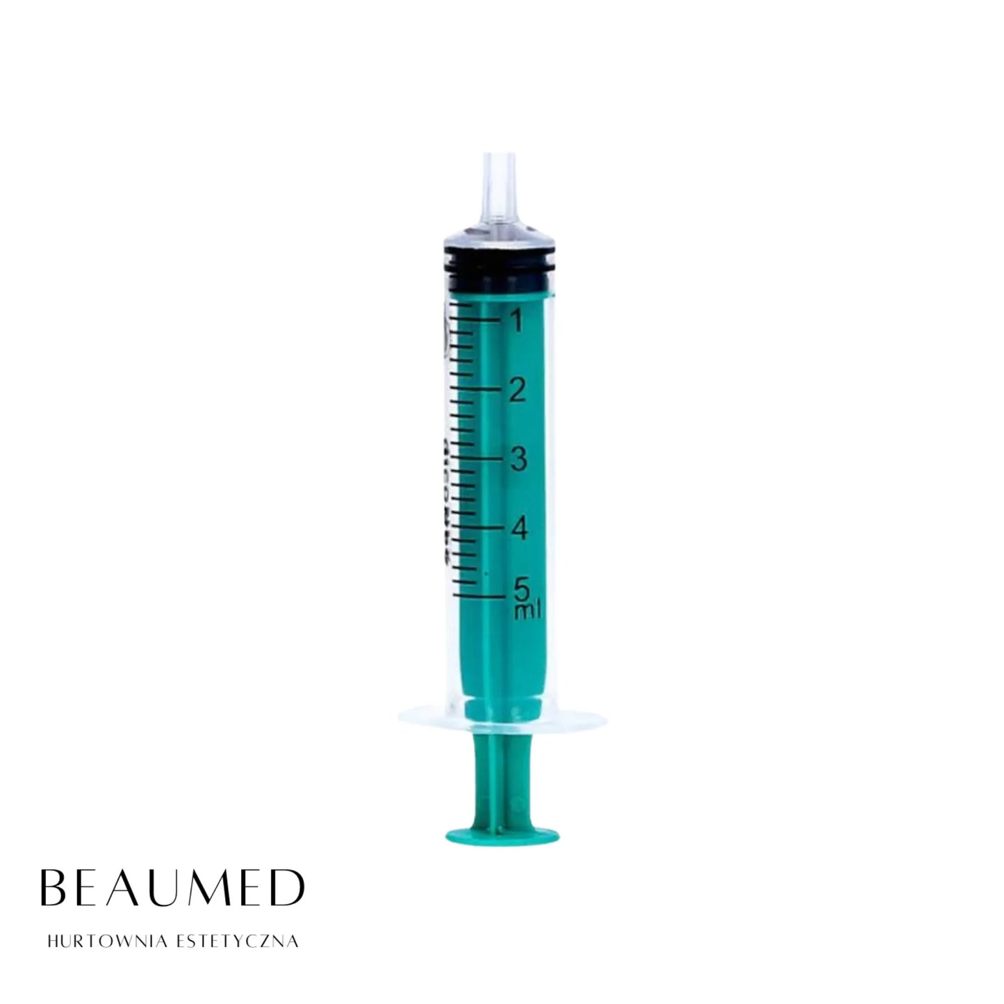 Strzykawka 5ml Zielony Tłok ZARYS 100szt