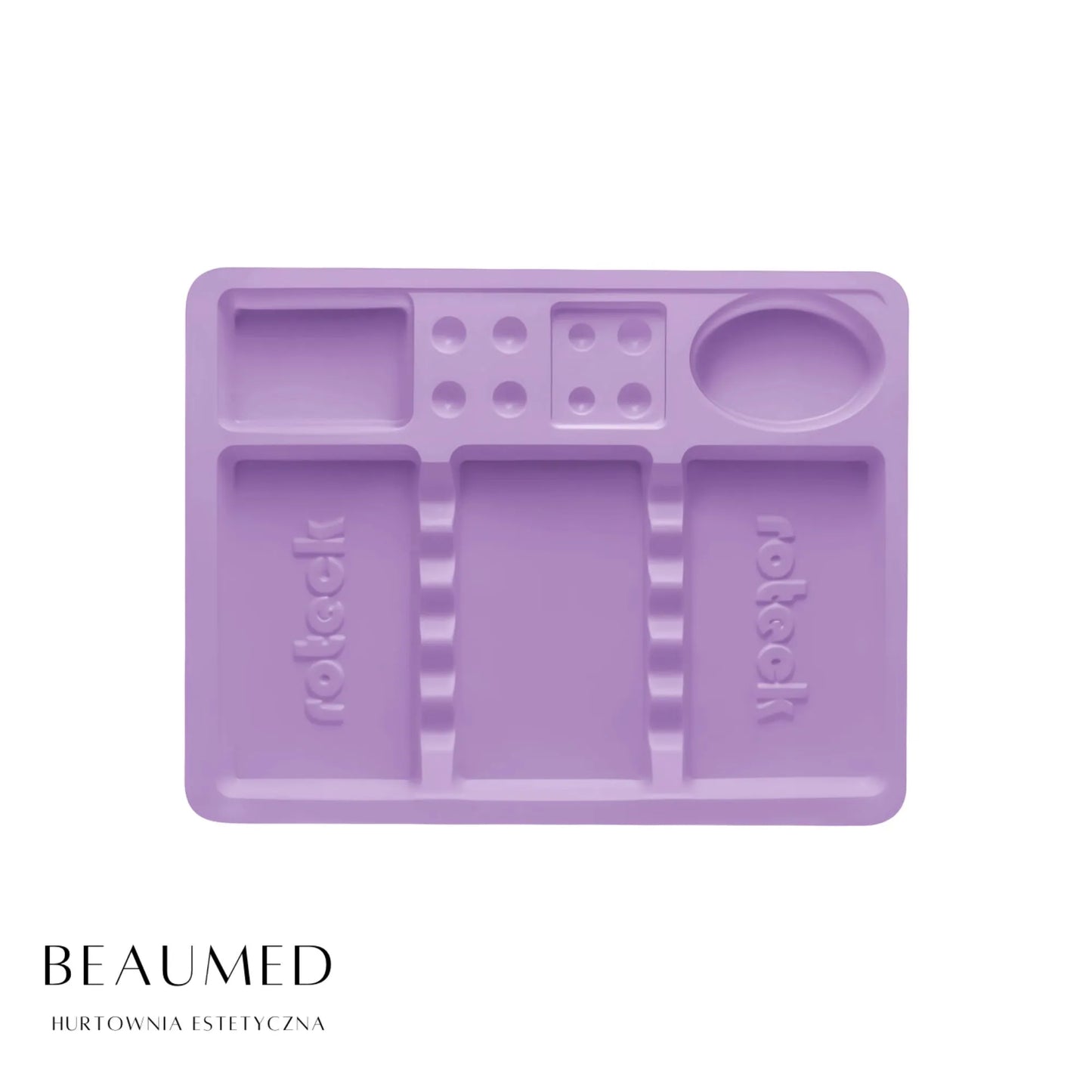 Tacki Zabiegowe Jednorazowe Fiolet/Lawenda ROTECK 100szt